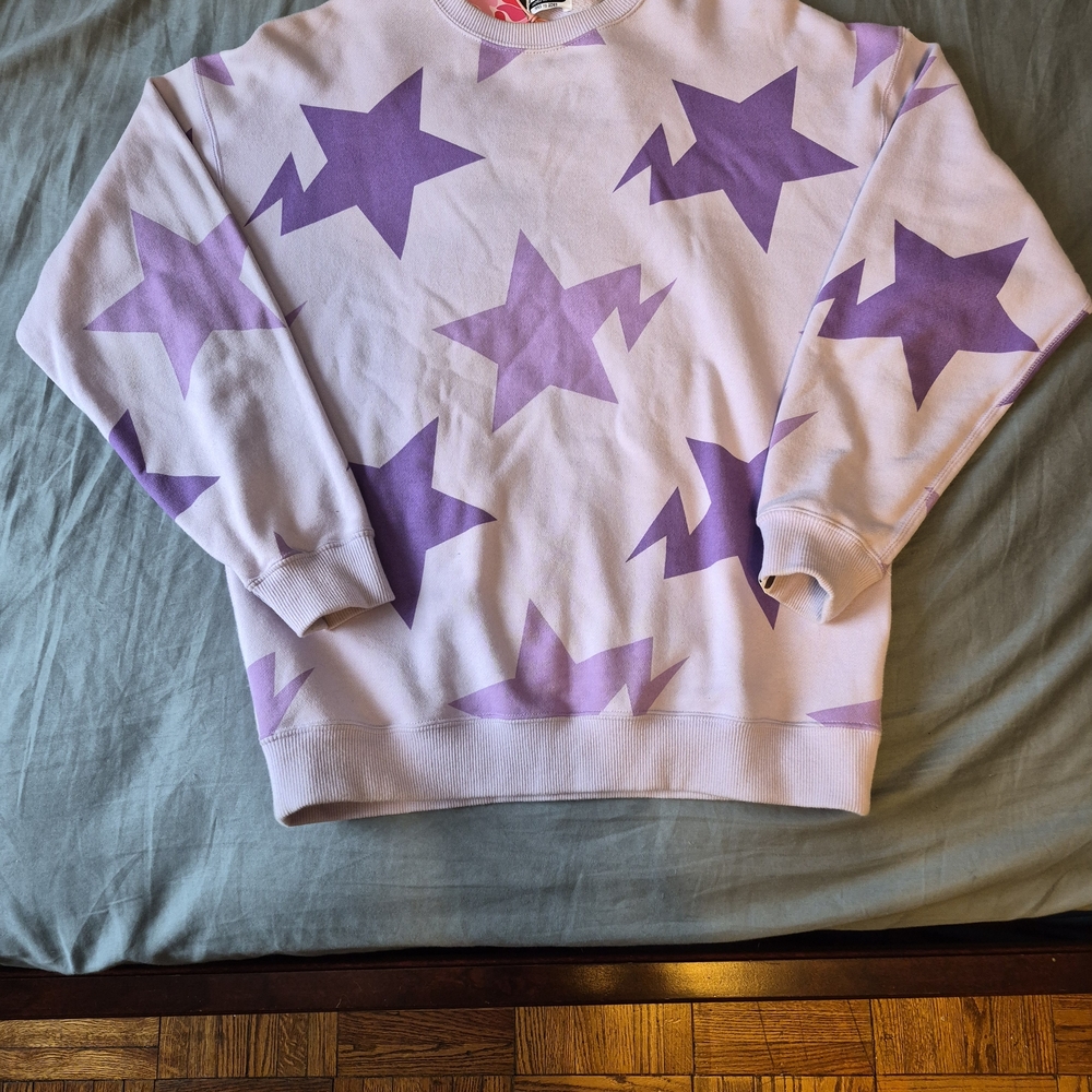 Bape Lavender Star Crewneck Sweater